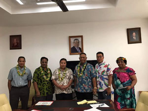 Courtesy Call on Mekioshy William, Lt. Governor of Chuuk